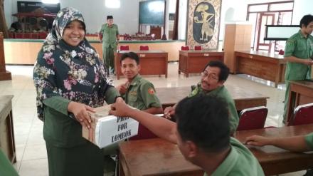 RAPAT KERJA DAN PENGGALANGAN DANA UNTUK BENCANA GEMPA BUMI LOMBOK